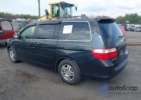 2005 Honda Odyssey Ex-L из США, поврежденный, VIN 5FNRL387X5B112783